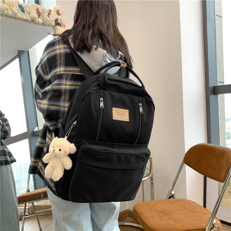 Wisaura™Cool Backpacks School Bag Double Zipper Tote Bags