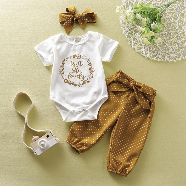 Wisaura™Children's Clothing Three-piece