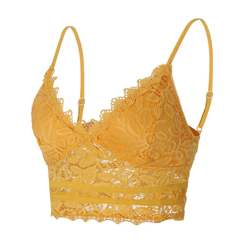 Wisaura™See-through lace sling bra