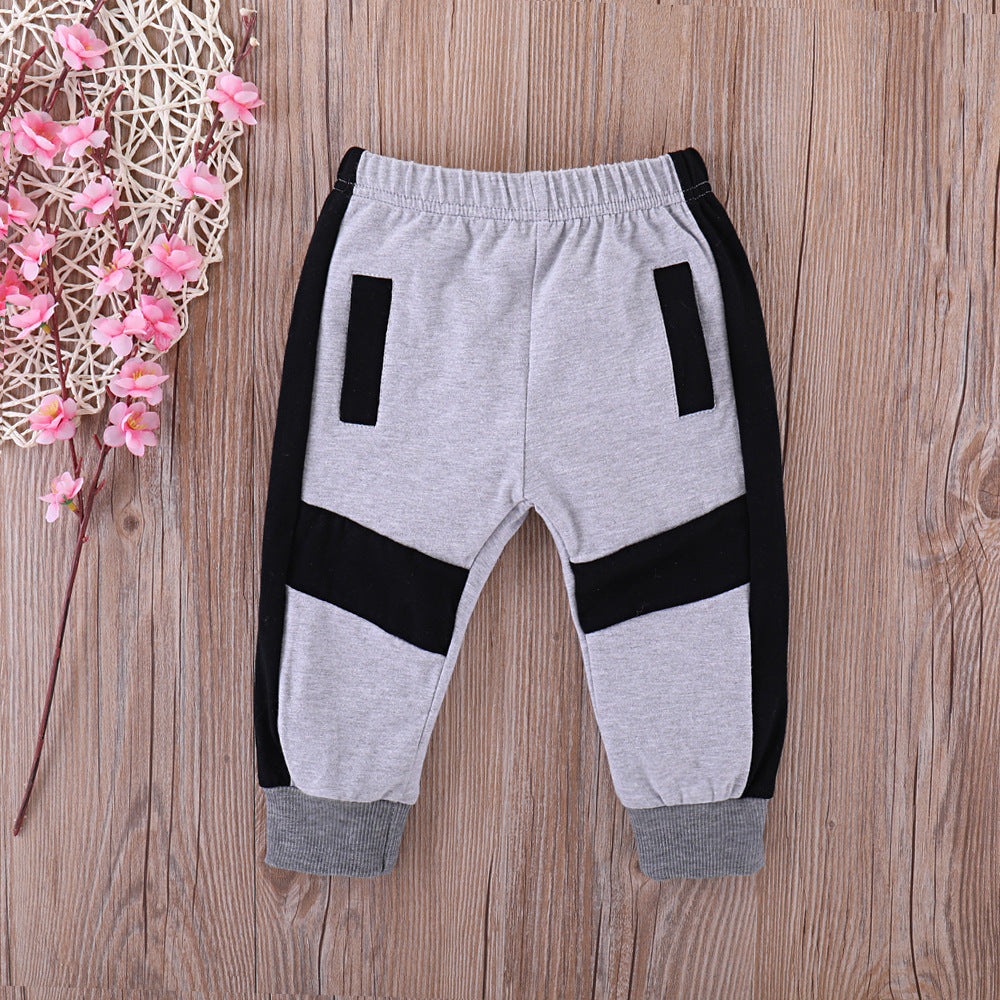 Wisaura™Boys' cotton short-sleeved sports suit