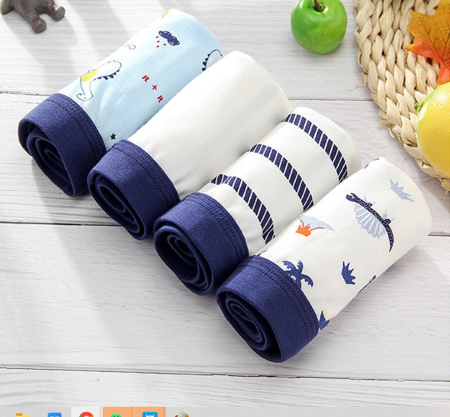 Wisaura™cotton children's boxer briefs