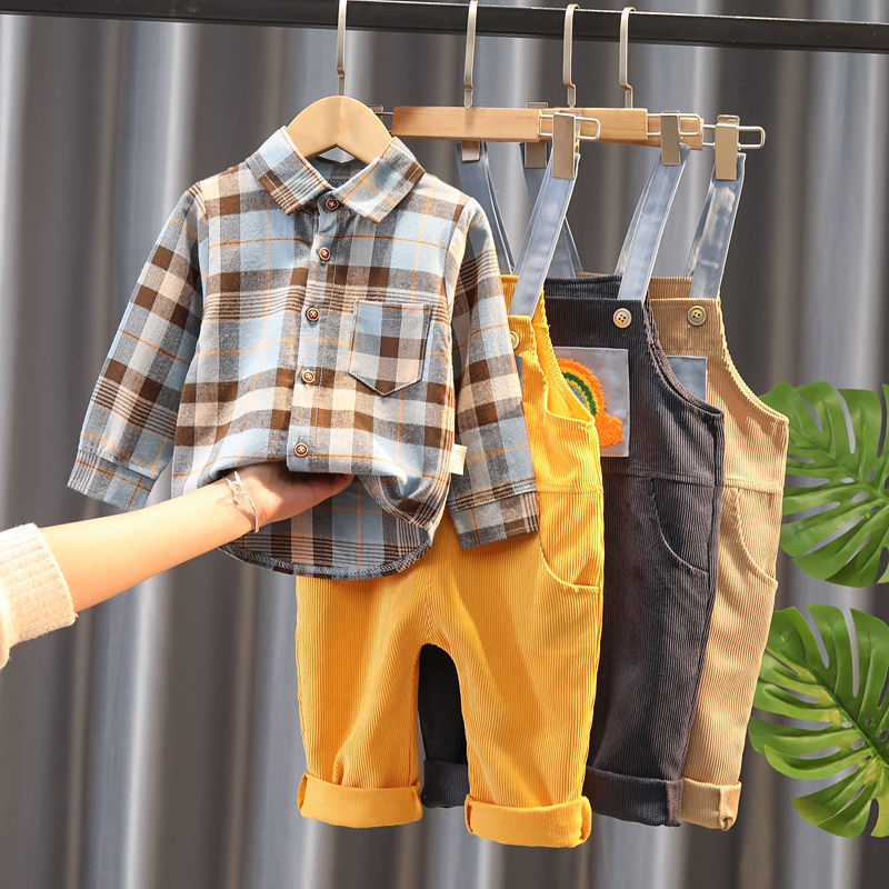 Wisaura™Boys Bib Two-piece Children's Clothing