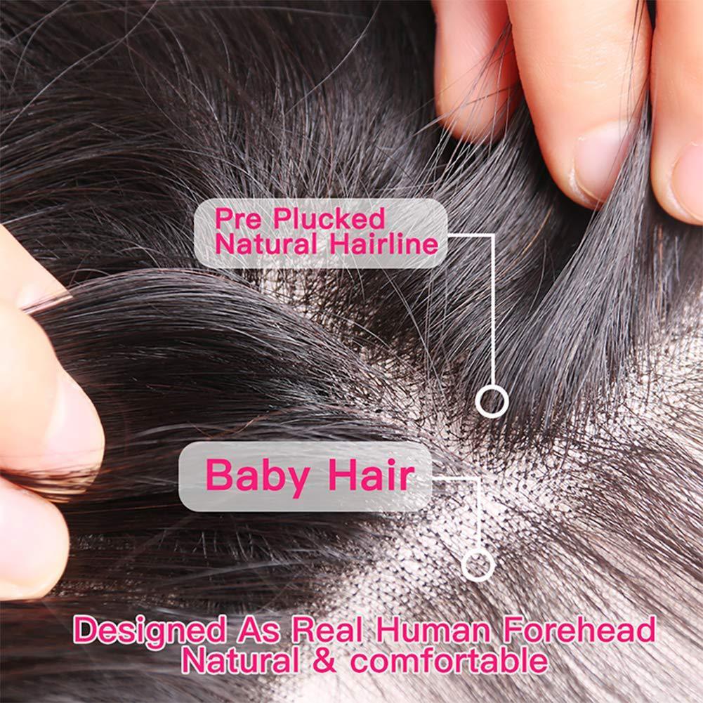 Wisaura™Natural Wig Real Hair Before Lace Black