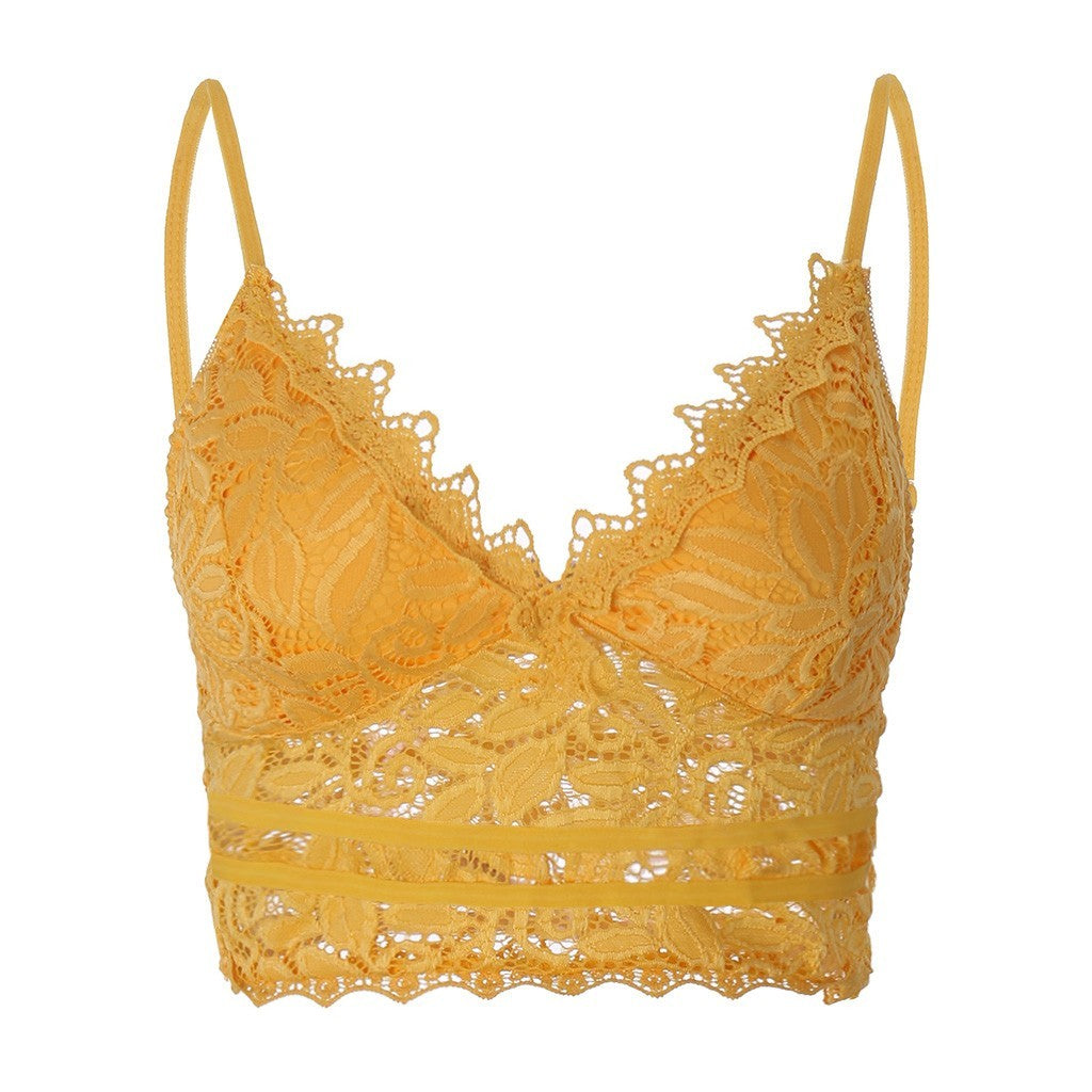 Wisaura™See-through lace sling bra