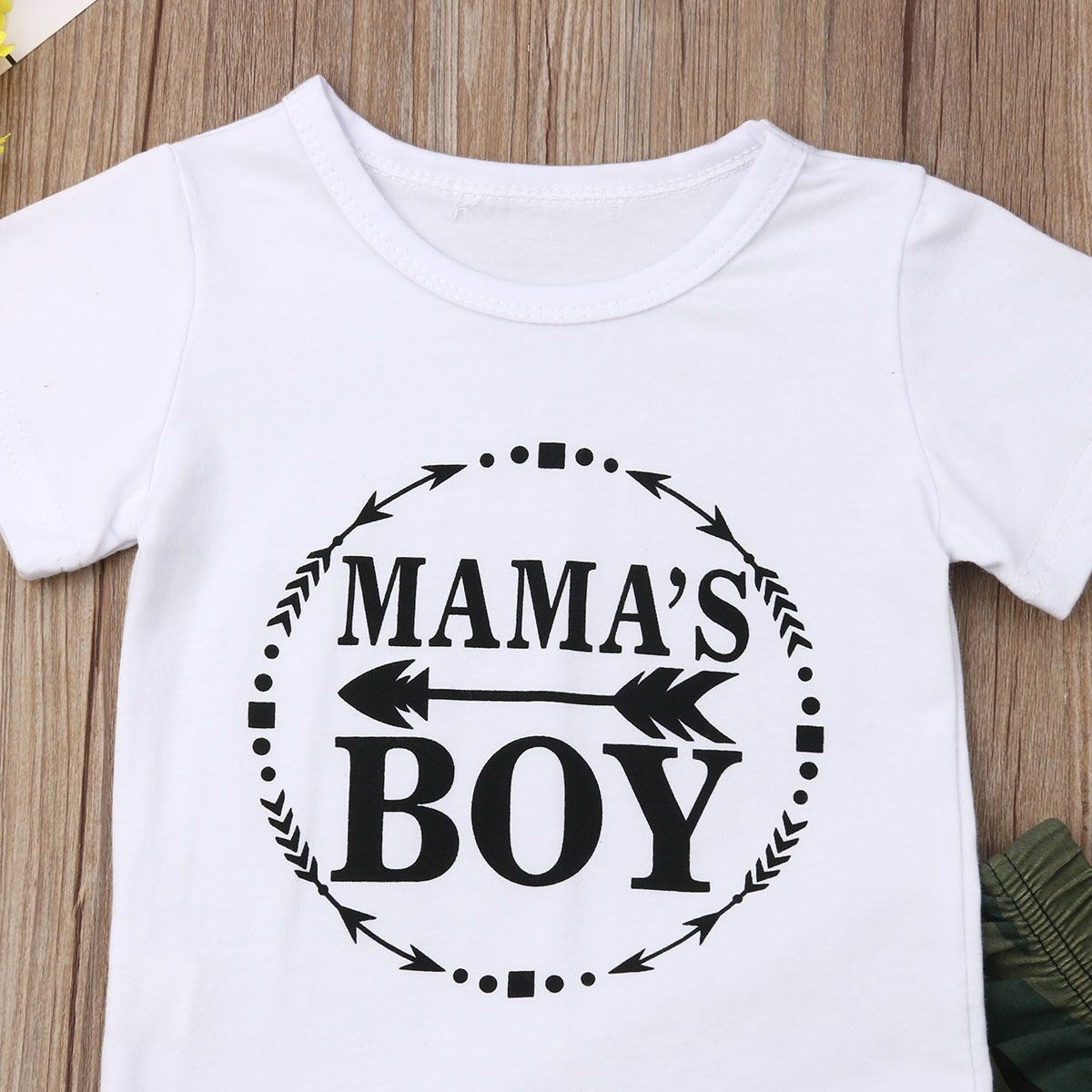 Wisaura™Summer Boy Clothes Cotton T-Shirt Pants