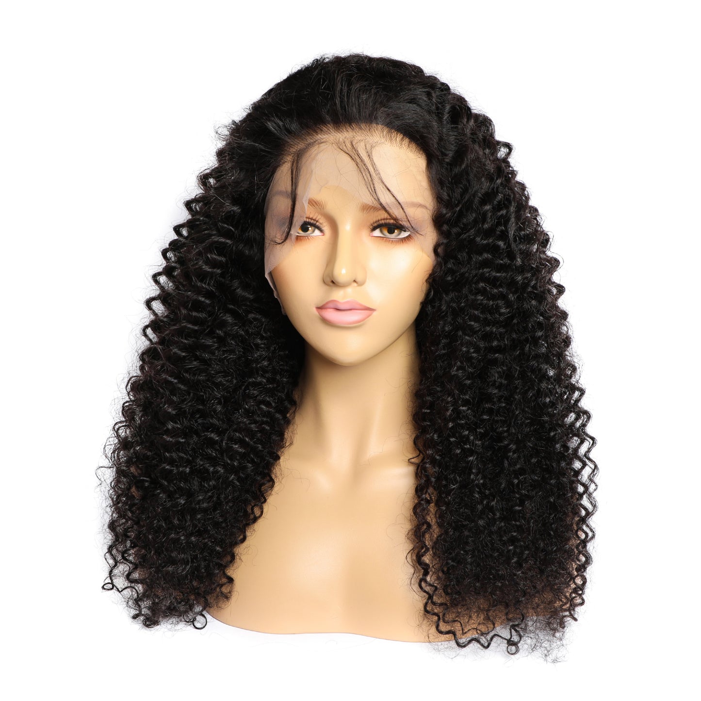 Wisaura™Curly Human Hair Wig Lace