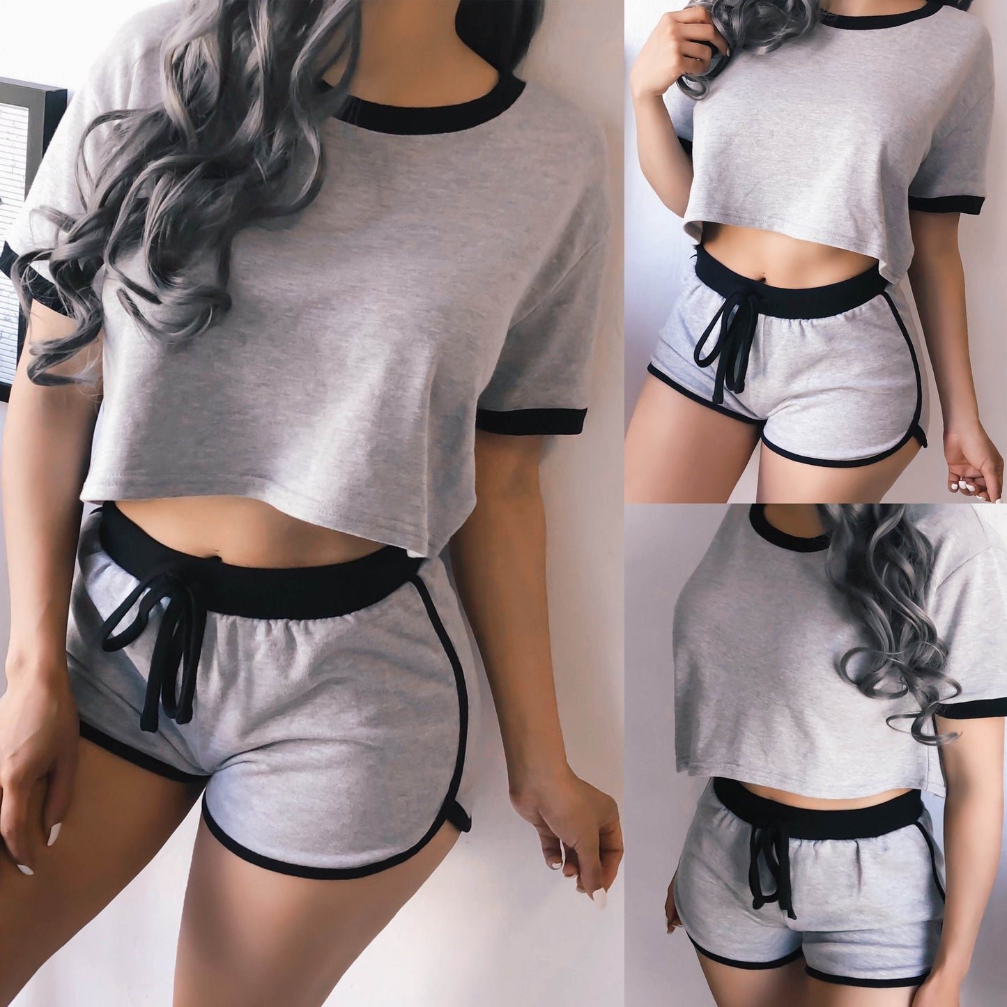 Wisaura™short casual loose lace pajamas