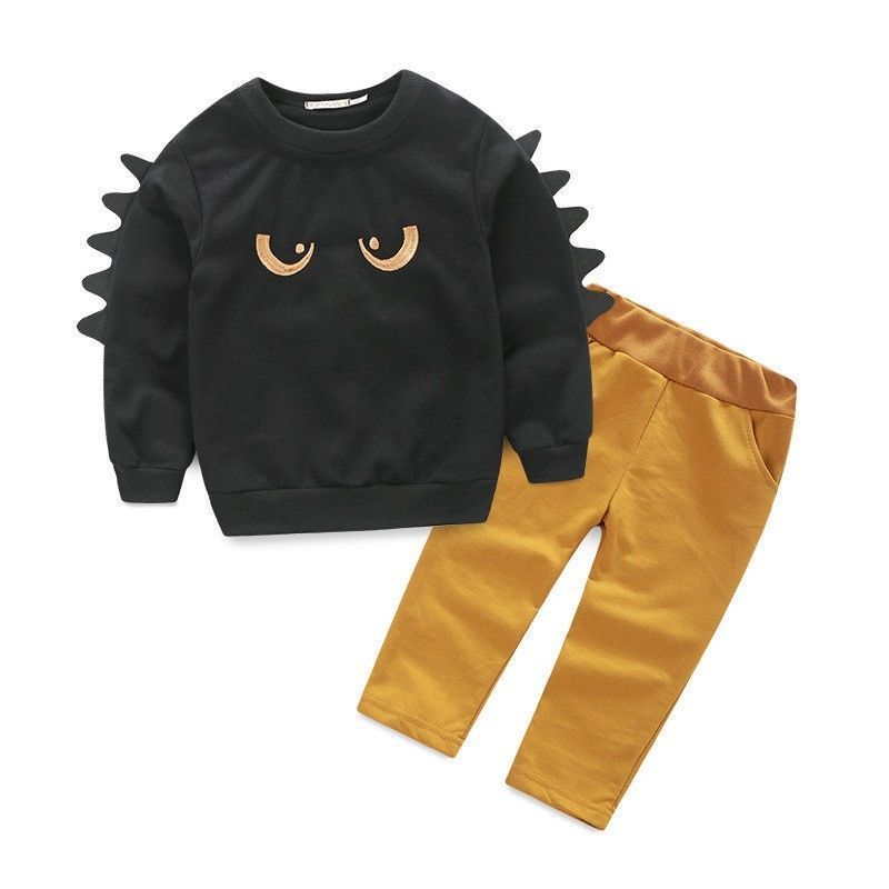 Wisaura™Fashion Boy Sweatshirt Pants Suit