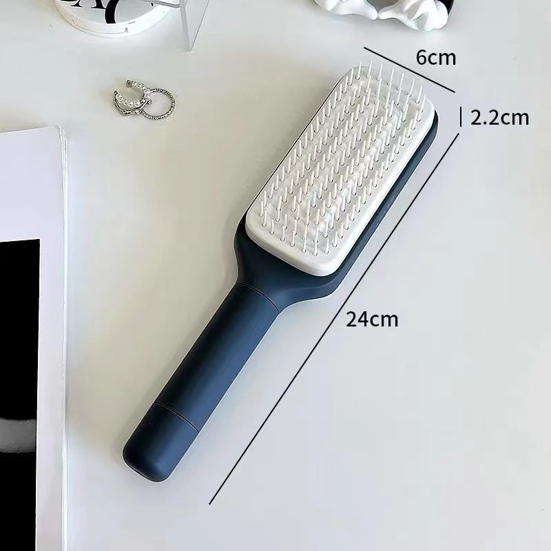 Wisaura™ 4 In 1 Self Cleaning Hair Brush