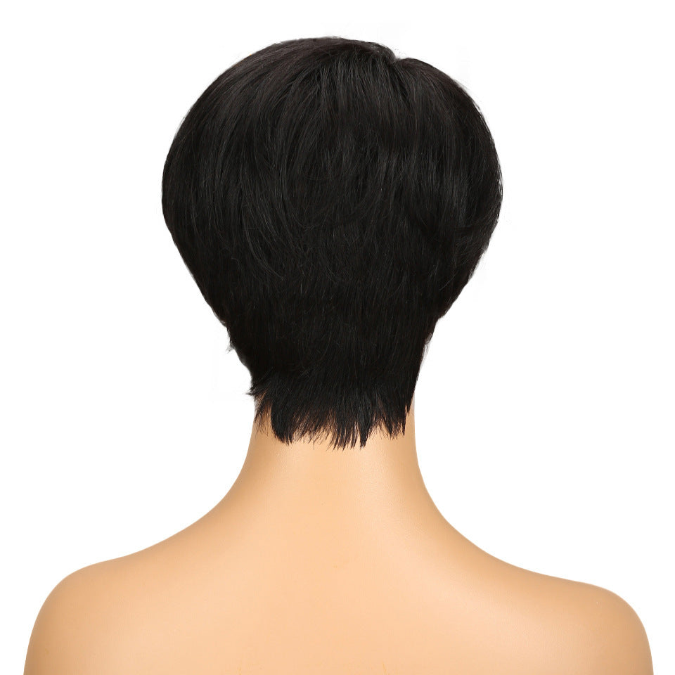 Wisaura™Black Fashion Bob Head