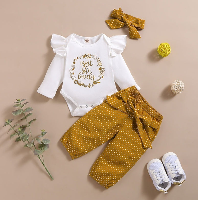 Wisaura™Children's Clothing Three-piece