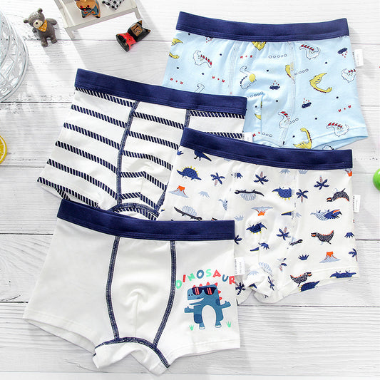 Wisaura™cotton children's boxer briefs