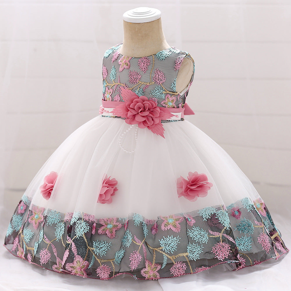 Wisaura™Lace color matching princess dress