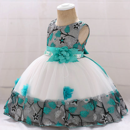 Wisaura™Lace color matching princess dress