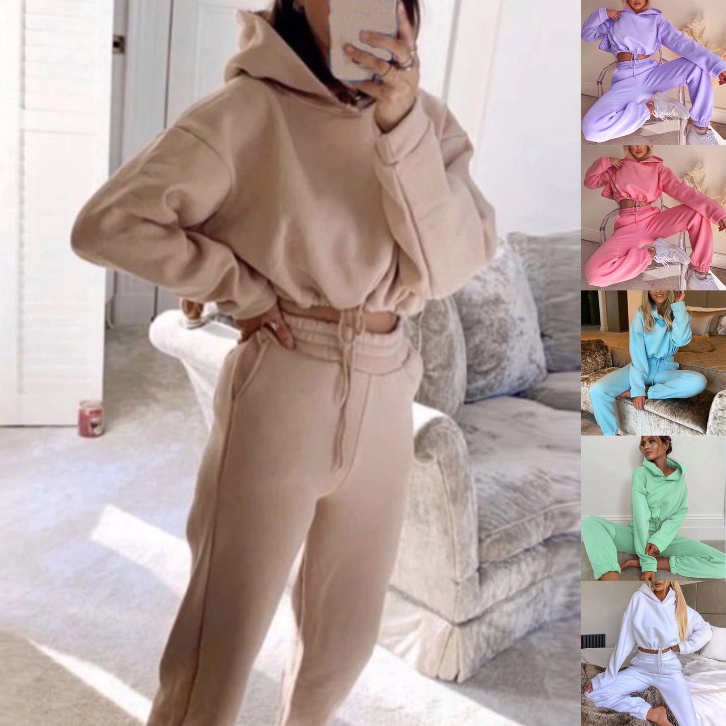 Wisaura™Women 2 Piece Sweatsuits